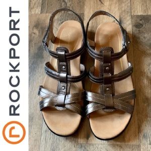 Rockport Rozelle Gladiator Sandals Size 10 W